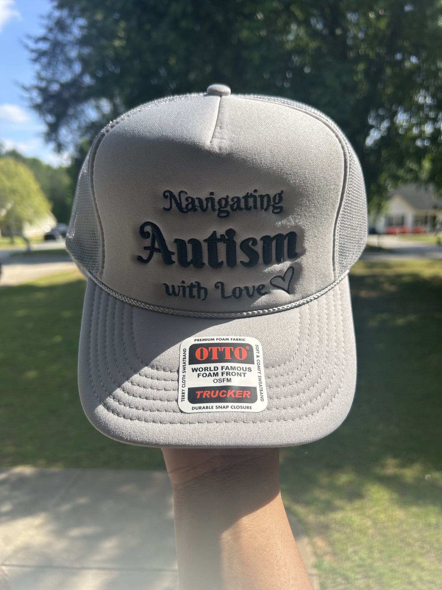 Navigating Autism With Love Two Tone Hat